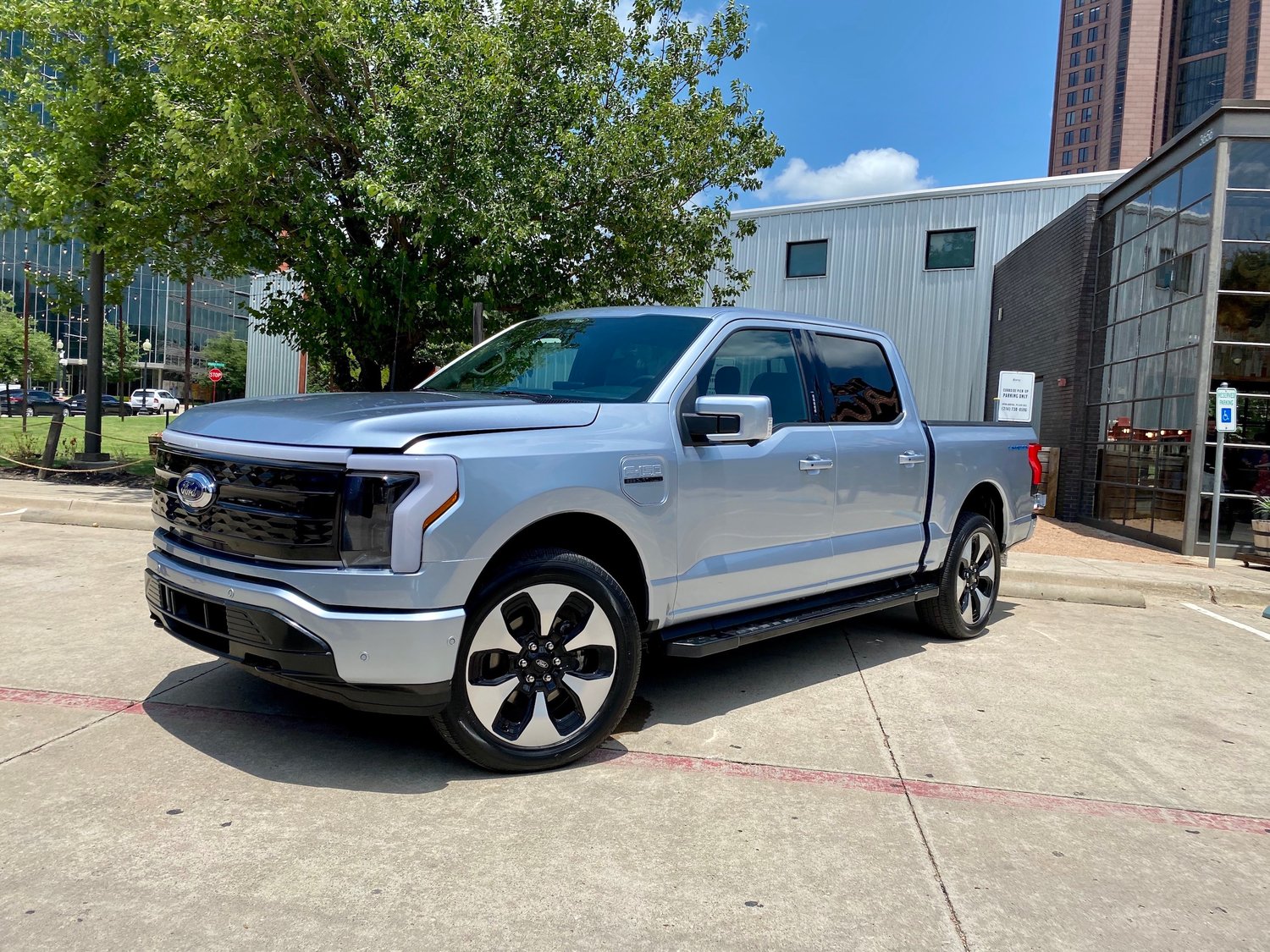 All-Electric 2022 Ford F-150 Lightning Makes Texas Debut