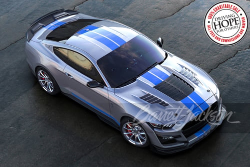 Ford-Shelby-GT500KR Mustang-barrett-jackson