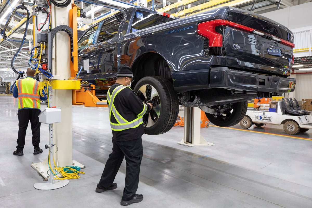 Ford Will Nearly Double F150 Lightning Production; First Wave Of