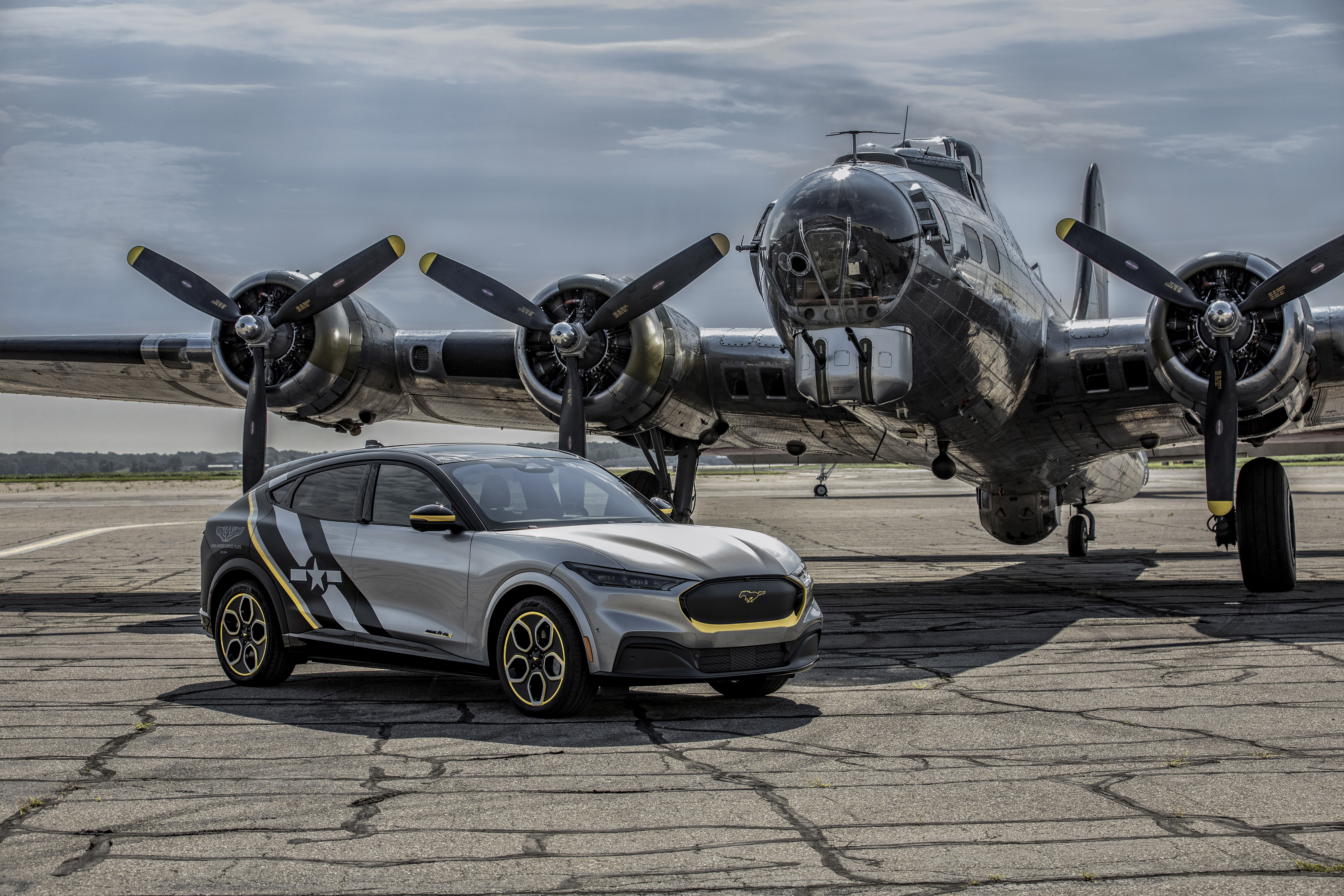 Ford Honors Women Airforce Service Pilots With Custom Mach-E
