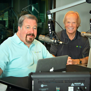 jerry and kevin in booth
