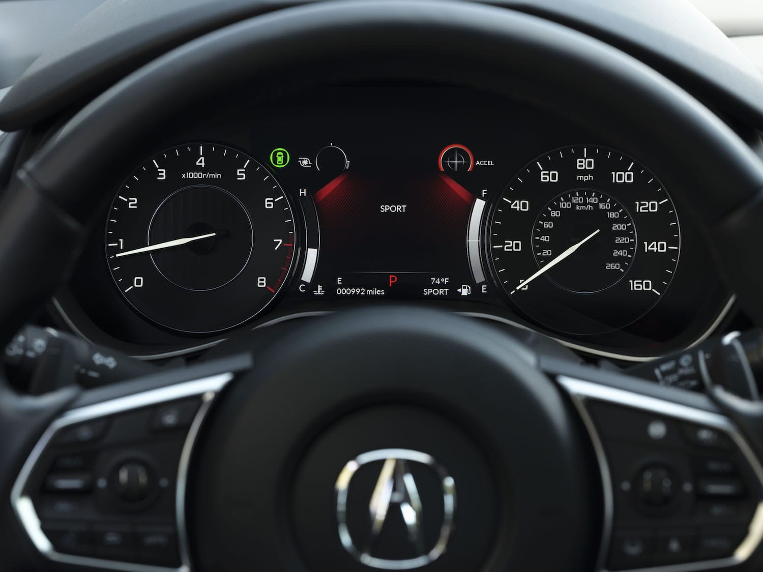 2021 Acura TLX Advance interior